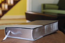Load image into Gallery viewer, NIV Couples&#39; Devotional Bible, Italian Duo-Tone, Chocolate/Silver

