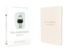 Load image into Gallery viewer, Niv, Tiny Testament Bible, New Testament, Leathersoft, White, Comfort Print by Zondervan Publishing House (Author)  Format: Imitation Leather
