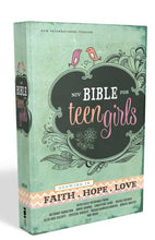 Load image into Gallery viewer, NIV BIBLE TEEN GIRLS Hardcover, New International Version

