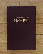 Load image into Gallery viewer, NIV, Pew and Worship Bible, Hardcover, Burgundy Hardcover
