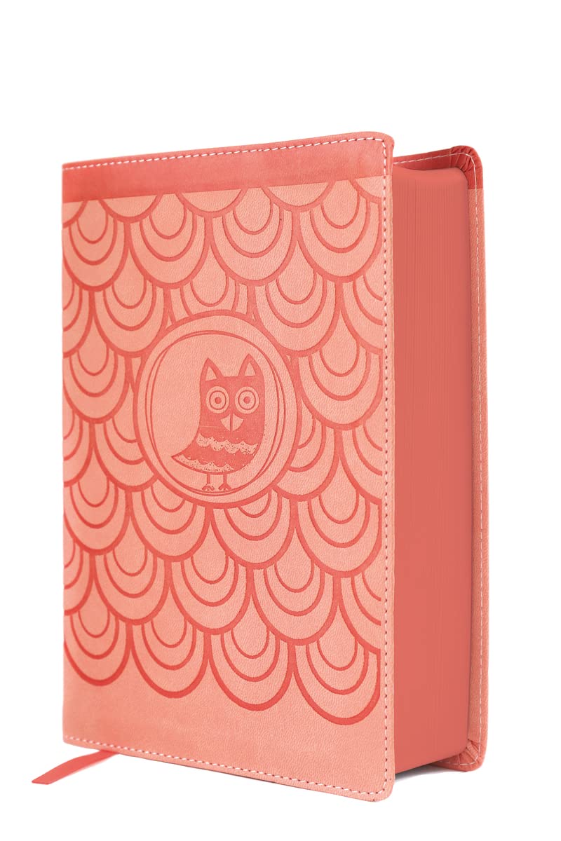 NIrV, Giant Print Compact Bible for Girls, Leathersoft, Peach, Comfort Print: 7 Leadership Principles for a Church That Lasts Imitation Leather