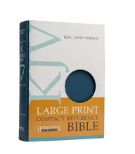 Load image into Gallery viewer, KJV Compact Reference Bible Imitation Leather – Large Print,
