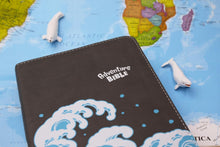 Load image into Gallery viewer, Niv, Adventure Bible, Leathersoft, Gray, Full Color Interior Imitation Leather
