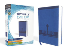 Load image into Gallery viewer, Clearance Sale 2026, NIV, Bible for Kids, Large Print, Leathersoft, Blue, Red Letter, Comfort Print: Thinline Edition (Easy-to-Read, Easy-to-Carry)
