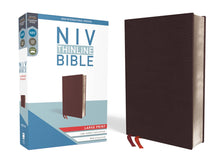 Load image into Gallery viewer, NIV, Thinline Bible, Large Print, Imitation Leather, Red Letter Edition: New International Version, Leathersoft, Thinline,

