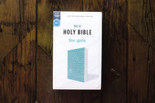 Load image into Gallery viewer, NIV, HOLY BIBLE FOR GIRLS, SOFT TOUCH EDITION, LEATHERSOFT, TEAL, COMFORT PRINT
