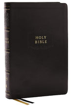 Load image into Gallery viewer, KJV Holy Bible with 73,000 Center-Column Cross References, Black Leathersoft, Red Letter, Comfort Print (Thumb Indexed): King James Version Imitation Leather – Import
