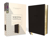 Load image into Gallery viewer, Clearance Sale 2026, Nrsvue, Holy Bible with Apocrypha, Journal Edition, Leathersoft, Black, Comfort Print: New Revised Standard Version With Apocrypha, Journal Edition, Black, Comfort Print, Leathersoft

