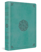 Load image into Gallery viewer, ESV Personal Reference Bible Imitation Leather  Trutone, Turquoise Emblen– Import
