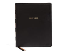 Load image into Gallery viewer, Clearance Sale 2026, NKJV, Reference Bible, Wide Margin Large Print, Leathersoft, Black, Red Letter, Comfort Print by Thomas Nelson (Author) ,Imitation Leather
