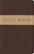 Load image into Gallery viewer, Clearance Sale 2026, Premium Gift Bible Nlt, Filament Enabled, Tutone (Leatherlike, Dark Brown/Tan, Red Letter): New Living Translation, Dark Brown/Tan Tutone , ... Enabled, Red Letter With Ribbon Marker by New Living Translation , Imitation Leather
