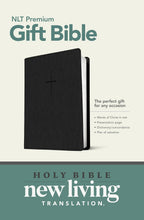 Load image into Gallery viewer, Clearance sale 2024! NLT Premium Gift Bible, Black: New Living Translation, Black Leatherlike, Premium Gift Bible Imitation Leather – Import
