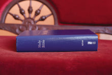 Load image into Gallery viewer, NIV, Pew and Worship Bible, Large Print, Hardcover, Blue hardcover.
