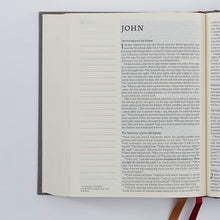 Load image into Gallery viewer, Clearance sale 2026, NET Bible, Journal Edition, Cloth over Board, Gray, Comfort Print Format: Hardcover
