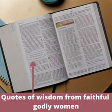 Load image into Gallery viewer, NKJV, The Woman's Study Bible, Cloth over Board, Pink Floral, Red Letter, Full-Color Edition: Receiving God's Truth for Balance, Hope, and Transformation Hardcover
