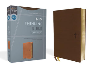 Holy Bible: Niv, Thinline Bible Compact, Red Letter, Comfort Print Imitation Leather – Import,