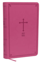 Load image into Gallery viewer, Clearance Sale 2026, NKJV, Deluxe Gift Bible, Leathersoft, Pink, Red Letter, Comfort Print by Thomas Nelson Publishers (Author)  Format: Imitation Leather
