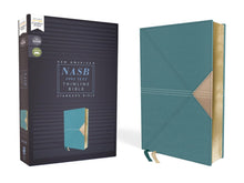 Load image into Gallery viewer, Clearance sale 2026, NASB, Thinline Bible, Leathersoft, Teal, Red Letter, 1995 Text, Comfort Print by Zondervan Publishing House (Author)  Format: Imitation Leather
