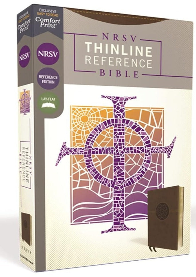 NRSV, Thinline Reference Bible, Comfort Print, New Revised Standard Ve ...