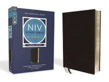 Load image into Gallery viewer, Clearance sale 2024! NIV Study Bible: New International Version, Black Bonded Leather, Red Letter, Comfort Print (NIV Study Bible, Fully Revised Edition) Bonded Leather – Large Print,
