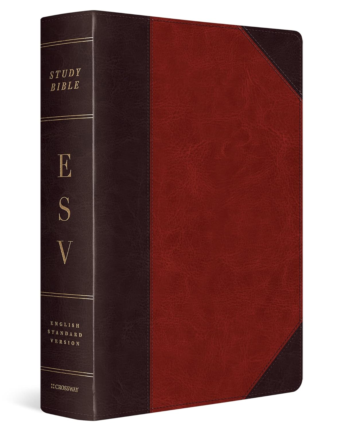 ESV Study Bible TruTone Brown Cordovan Portfolio Design English S esv-study-bible-trutone-brown-cordovan-portfolio-design-english-s