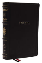 Load image into Gallery viewer, NKJV, Wide-Margin Reference Bible, Sovereign Collection, Leathersoft, Black, Red Letter, Comfort Print: Holy Bible, New King James Version Imitation Leather
