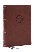 Load image into Gallery viewer, Holy Bible: New King James Version, Life in Christ Bible; Discovering, Believing, and Rejoicing in Who God Says You Are, Brown Leathersoft, Red ... Charts, Topical Index, Has 2 Ribbon Markers Imitation Leather
