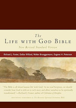 Load image into Gallery viewer, Clearance Sale 2026,The Life With God Bible: New Revised Standard Version Brown Leather (A Renovare Resource) by Richard J. Foster (Editor), Gayle Beebe (Editor), Lynda L. Graybeal (Editor), &amp; 2 More  Format: Leather Bound
