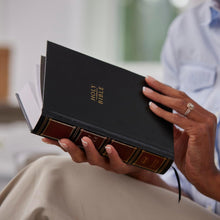 Load image into Gallery viewer, Holy Bible: New King James Version, Black, Hardcover, Compact Center-Column Reference, Red Letter, Comfort Print Hardcover
