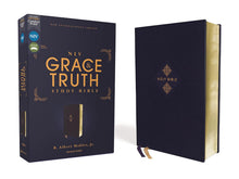 Load image into Gallery viewer, Clearance sale 2026, NIV, The Grace and Truth Study Bible, Leathersoft, Navy, Red Letter, Comfort Print: New International Version, Navy, Leathersoft, Red Letter, Comfort Print  Imitation Leather
