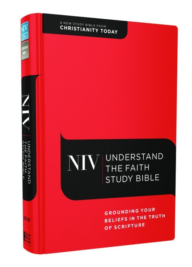 NIV, Understand the Faith Study Bible, Imitation Leather, Blue, Indexed: Grounding Your Beliefs in the Truth of Scripture Hardcover – Import,