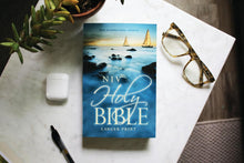Load image into Gallery viewer, Holy Bible: New International Version, Blue, Comfort Print, Economy Edition Paperback – Large Print
