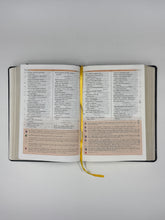 Load image into Gallery viewer, Telugu Study Bible – Black Gilt Royal Yapp Edition | Deep Study Edition
