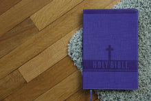 Load image into Gallery viewer, Clearance Sale 2026, NIV, Bible for Kids, Large Print, Leathersoft, Blue, Red Letter, Comfort Print: Thinline Edition (Easy-to-Read, Easy-to-Carry)
