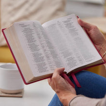Load image into Gallery viewer, Holy Bible: New King James Version, Black, Hardcover, Compact Center-Column Reference, Red Letter, Comfort Print Hardcover
