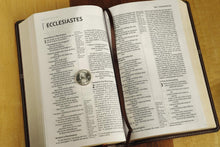 Load image into Gallery viewer, Holy Bible: New International Version, Brown, Leathersoft, Thinline Reference, Comfort Print Imitation Leather
