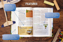 Load image into Gallery viewer, Niv, Adventure Bible, Leathersoft, Gray, Full Color Interior Imitation Leather
