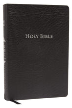 Load image into Gallery viewer, KJV Study Bible, Large Print, Bonded Leather, Black, Red Letter Bonded Leather – Large Print
