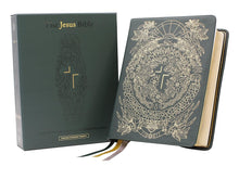 Load image into Gallery viewer, The Jesus Bible Artist Edition, ESV, Genuine Leather, Calfskin, Green, Limited Edition: English Standard Version, Green, Genuine Leather, Calfskin by Zondervan Publishing House (Author)  Leather Bound
