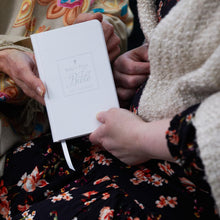 Load image into Gallery viewer, KJV, Baby&#39;s First New Testament, Hardcover, White, Red Letter, Comfort Print Hardcover
