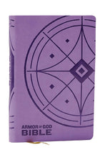 Load image into Gallery viewer, Holy Bible: KJV Armor of God Bible, Blue/Gray Leathersoft, Children’s Bible, Words of Christ in Red, Comfort Print, 1 Satin Marker, With Maps Imitation Leather
