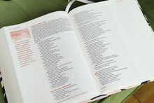 Load image into Gallery viewer, NIV, Journal the Word Bible for Teen Girls, Hardcover, Pink Floral Hardcover
