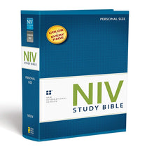 Load image into Gallery viewer, Clearance Sale 2026, NIV Study Bible, Personal Size, Paperback, Red Letter Edition. Paperback
