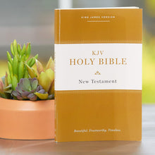 Load image into Gallery viewer, KJV, Holy Bible New Testament, Paperback, Comfort Print Paperback
