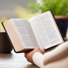 Load image into Gallery viewer, KJV, Compact Bible, Maclaren Series, Leathersoft, Black, Comfort Print: Holy Bible, King James Version Imitation Leather
