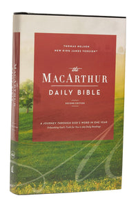 NKJ MACARTHUR DAILY BIB 2E: A Journey Through God's Word in One Year Hardcover – Import,