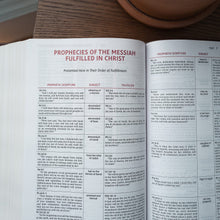 Load image into Gallery viewer, The Niv, Open Bible, Hardcover, Gray, Red Letter Edition, Comfort Print Hardcover
