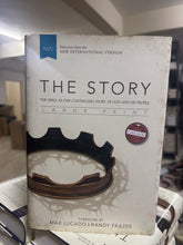 Load image into Gallery viewer, Clearance sale 2026, NIV, The Story, Hardcover: The Bible as One Continuing Story of God and His People Hardcover – Illustrated, Large Print.
