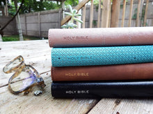 Load image into Gallery viewer, Niv, Pocket Thinline Bible, Leathersoft,BondedLeather,Brown,Black Red Letter, Comfort Print by Zondervan Publishing House (Author)  Imitation Leather

