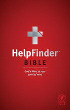 Load image into Gallery viewer, Helpfinder Bible NLT: God&#39;s Word at Your Point of Need hardcover
